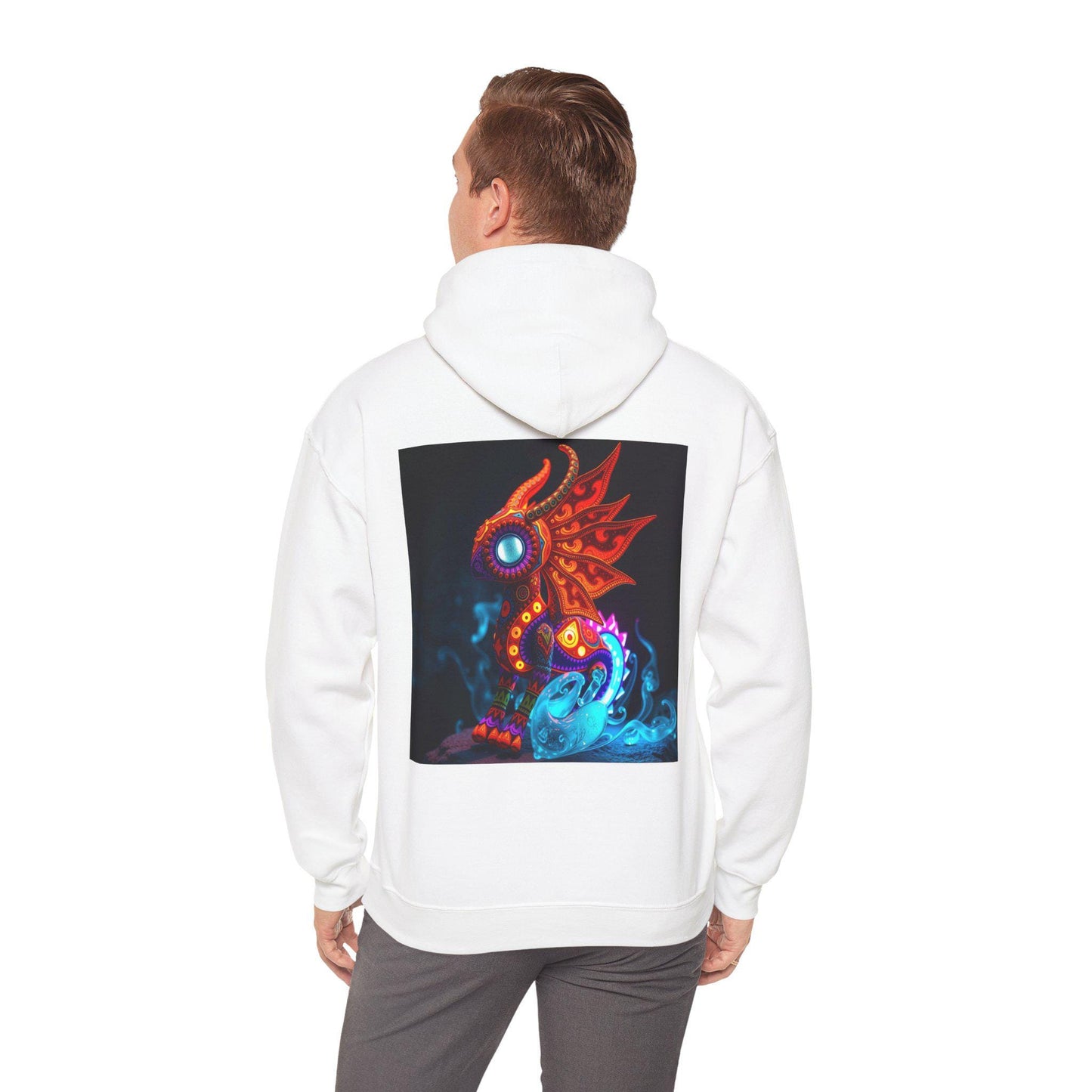 Vibrant Cosmic Alebrije T-Shirt - Colorful Mexican Spirit Anima Hoodie- Mystical Fantasy Shirt - Boho Festival Outfit